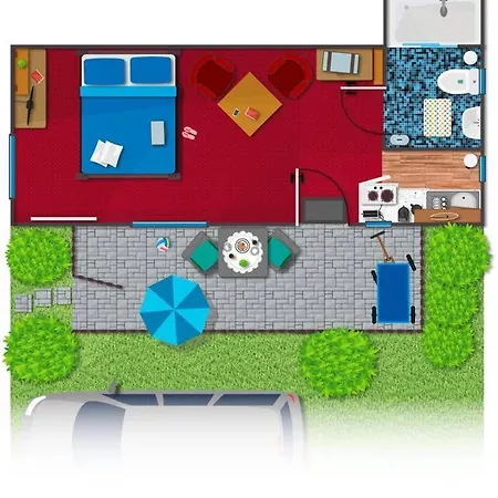 Gemuetlicher Gartenbungalow Sellin  Exterior foto